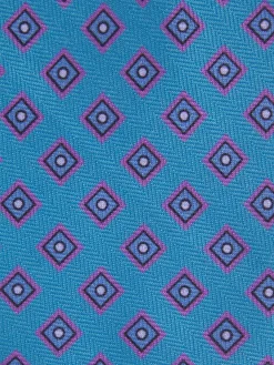 CORBATA PRINTED AZUL