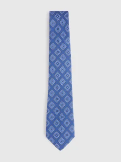 CORBATA PRINTED AZUL