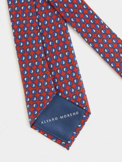 CORBATA PRINTED ROJO