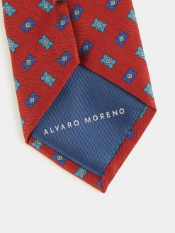 CORBATA PRINTED ROJO