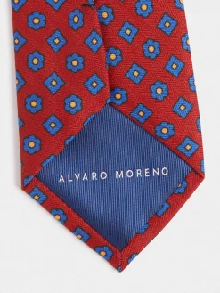 CORBATA PRINTED ROJO