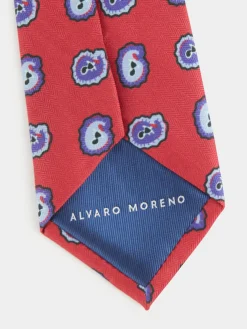 CORBATA PRINTED ROJO