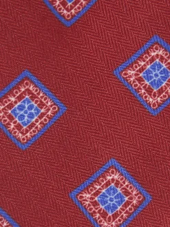 CORBATA PRINTED ROJO