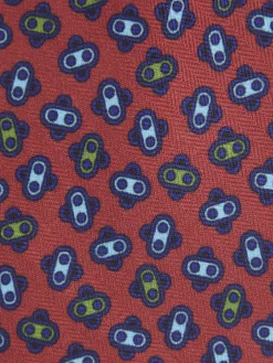 CORBATA PRINTED ROJO