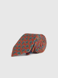 CORBATA PRINTED ROJO