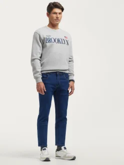 DENIM REGULAR AZUL MARINO