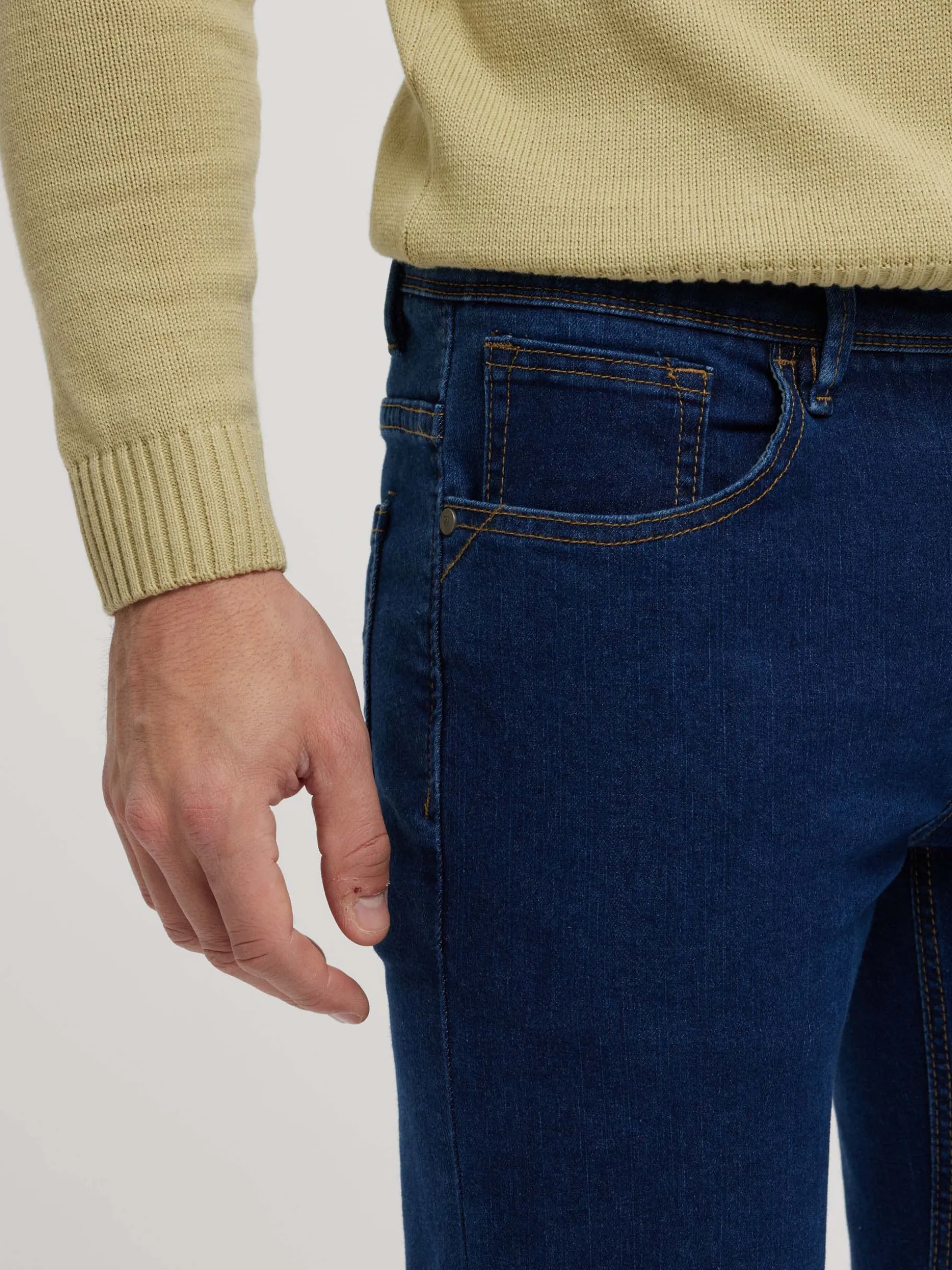 DENIM REGULAR AZUL MARINO