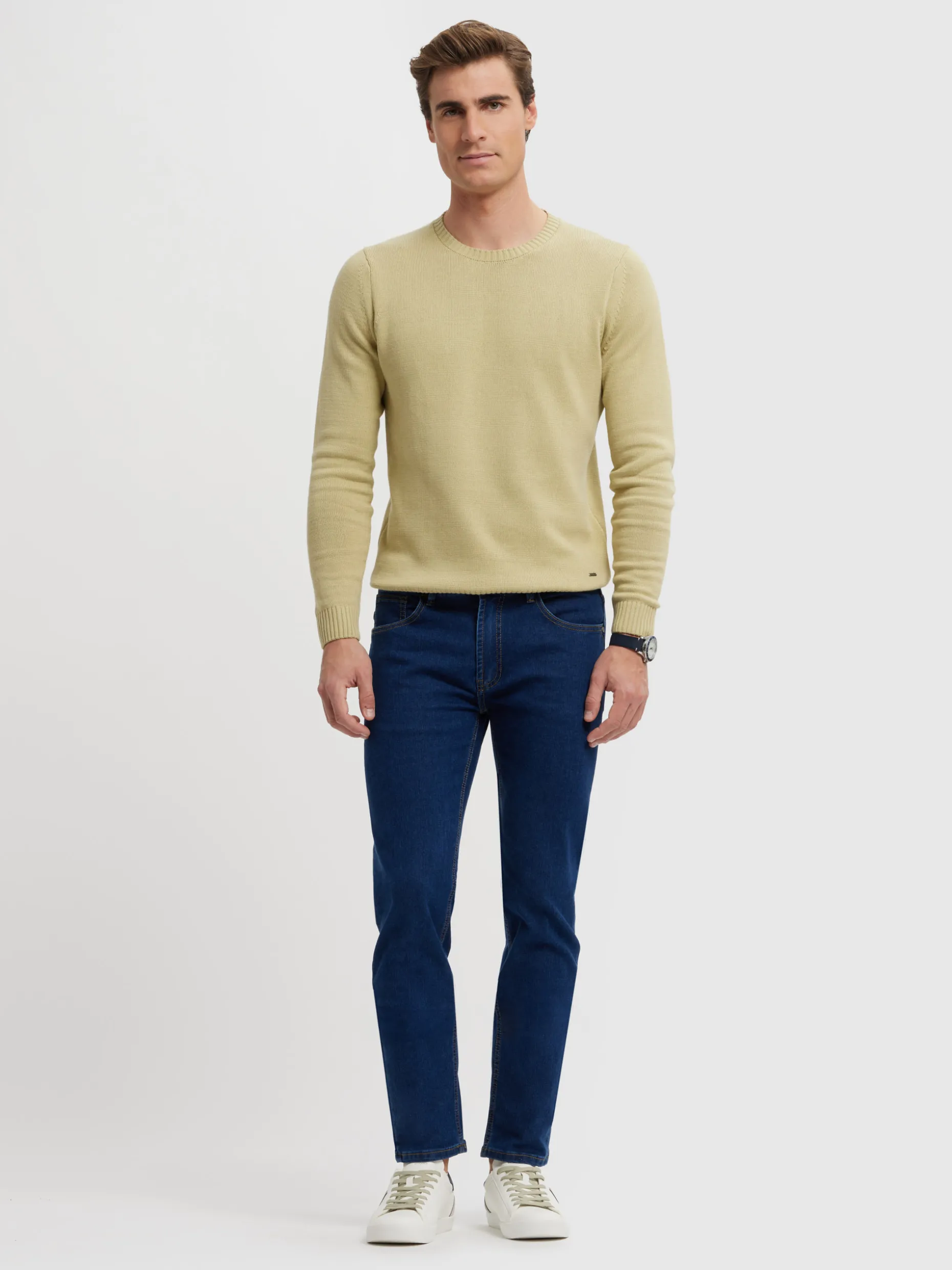 DENIM REGULAR AZUL MARINO