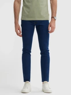 DENIM SLIM BASICO AZUL MARINO