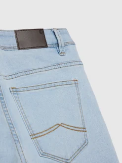 DENIM SLIM BASICO CELESTE