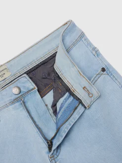 DENIM SLIM BASICO CELESTE