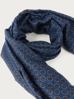 FOULARD PRINT AZUL