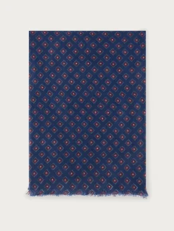 FOULARD PRINT AZUL