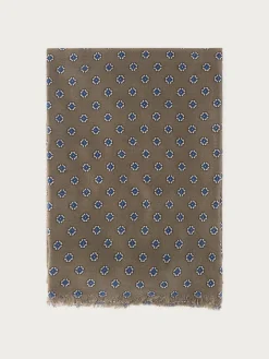 FOULARD PRINT MARRÓN