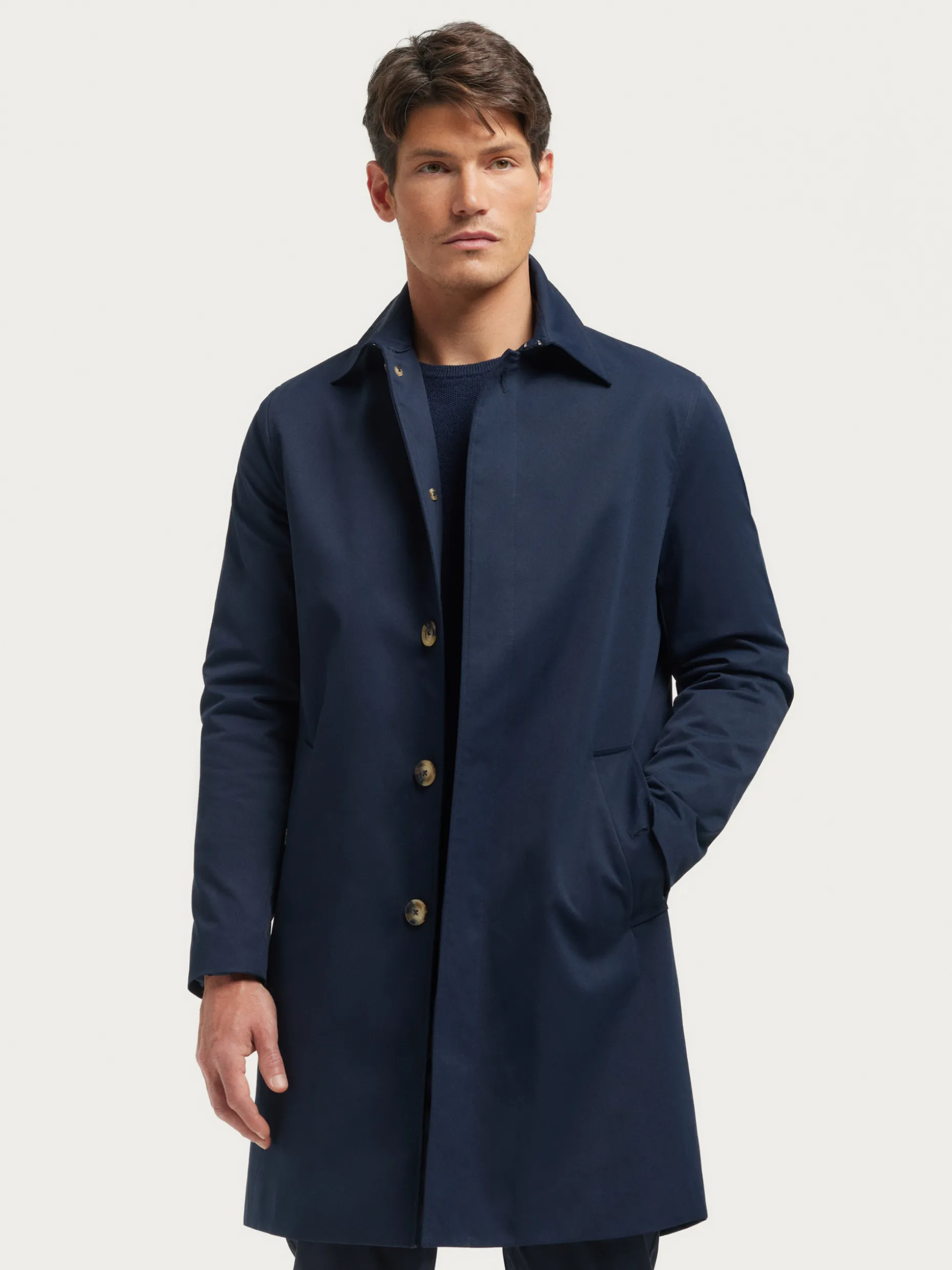 GABARDINA FELDMAN AZUL MARINO