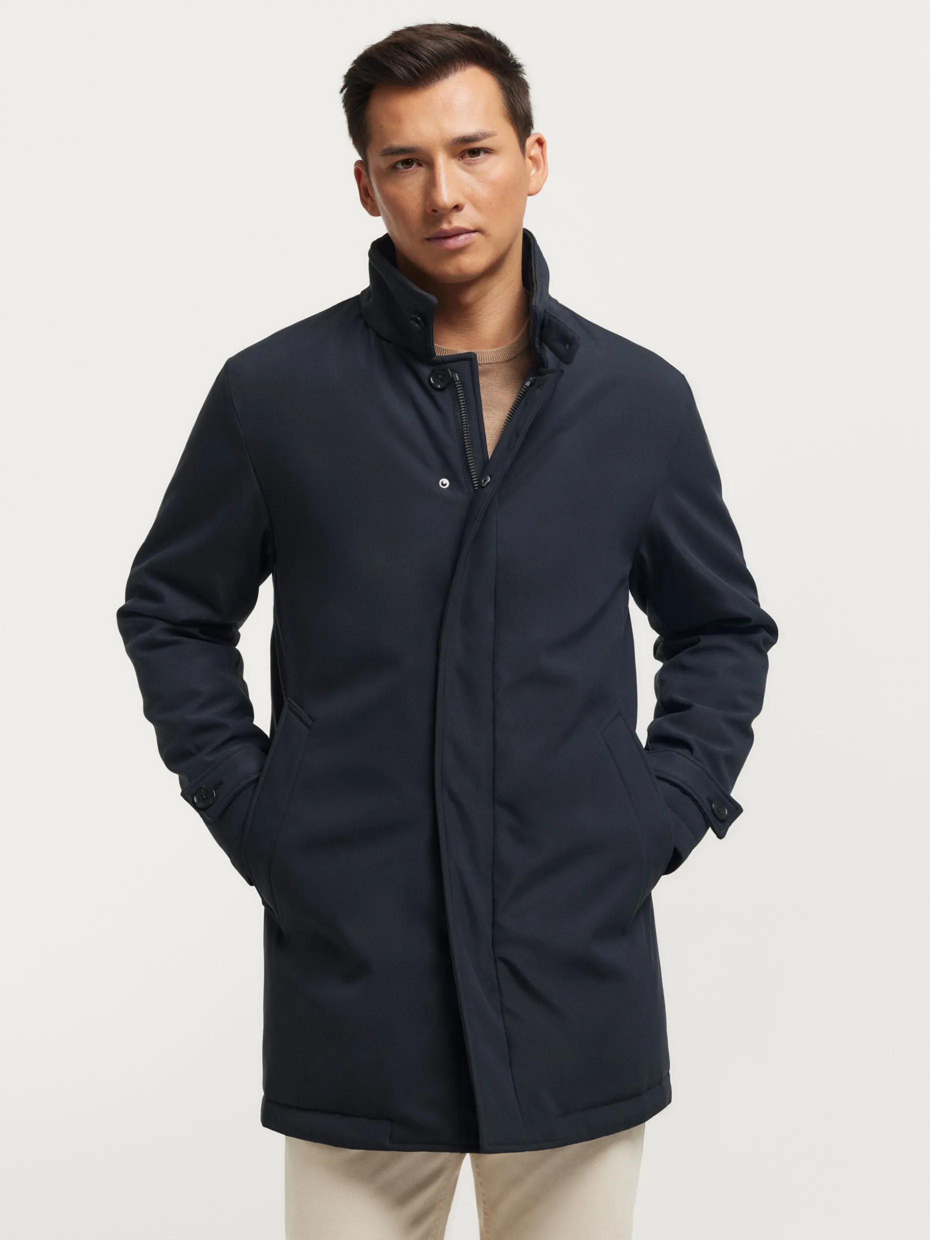 GABARDINA GELMAN AZUL MARINO