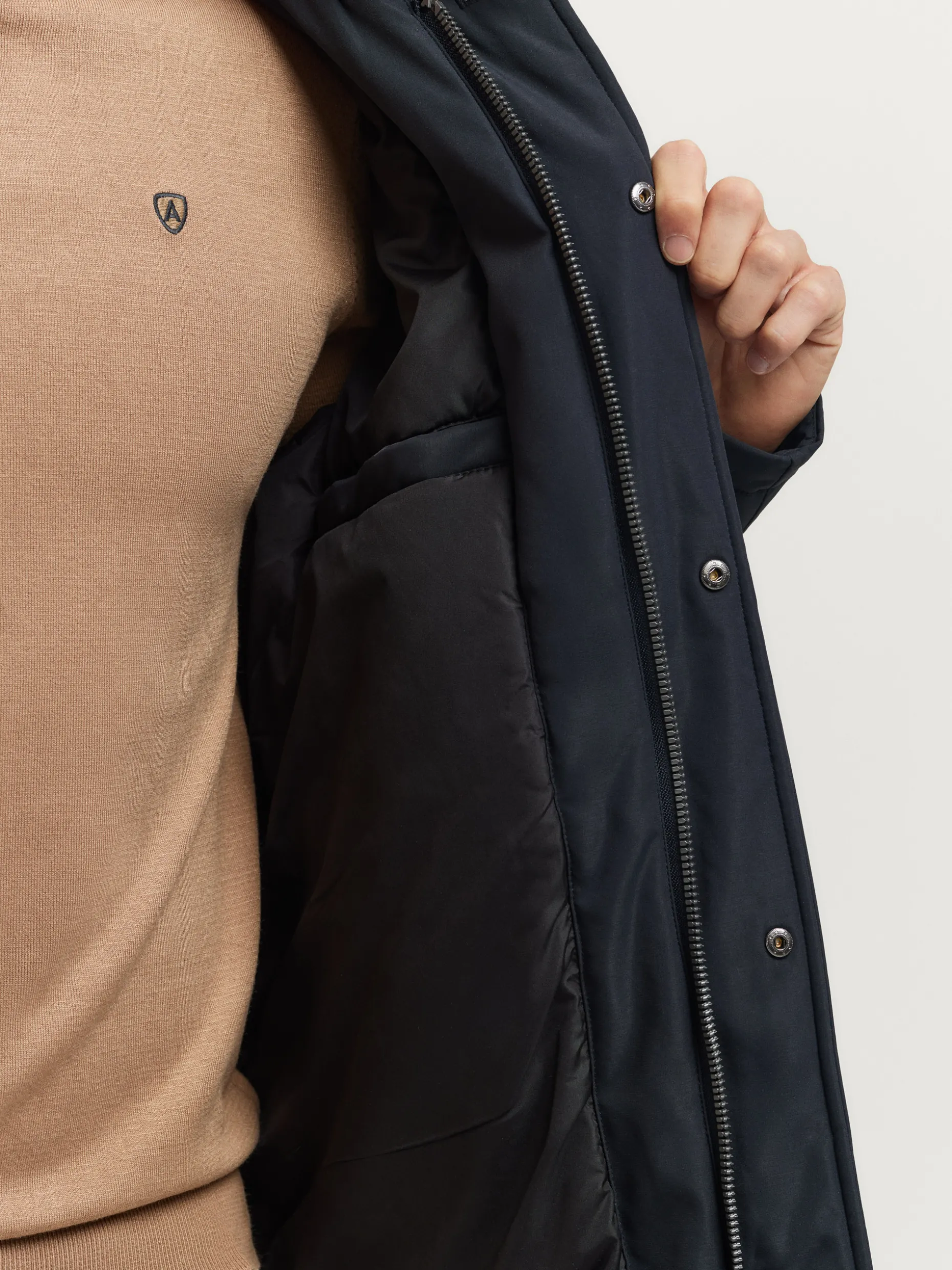 GABARDINA GELMAN AZUL MARINO