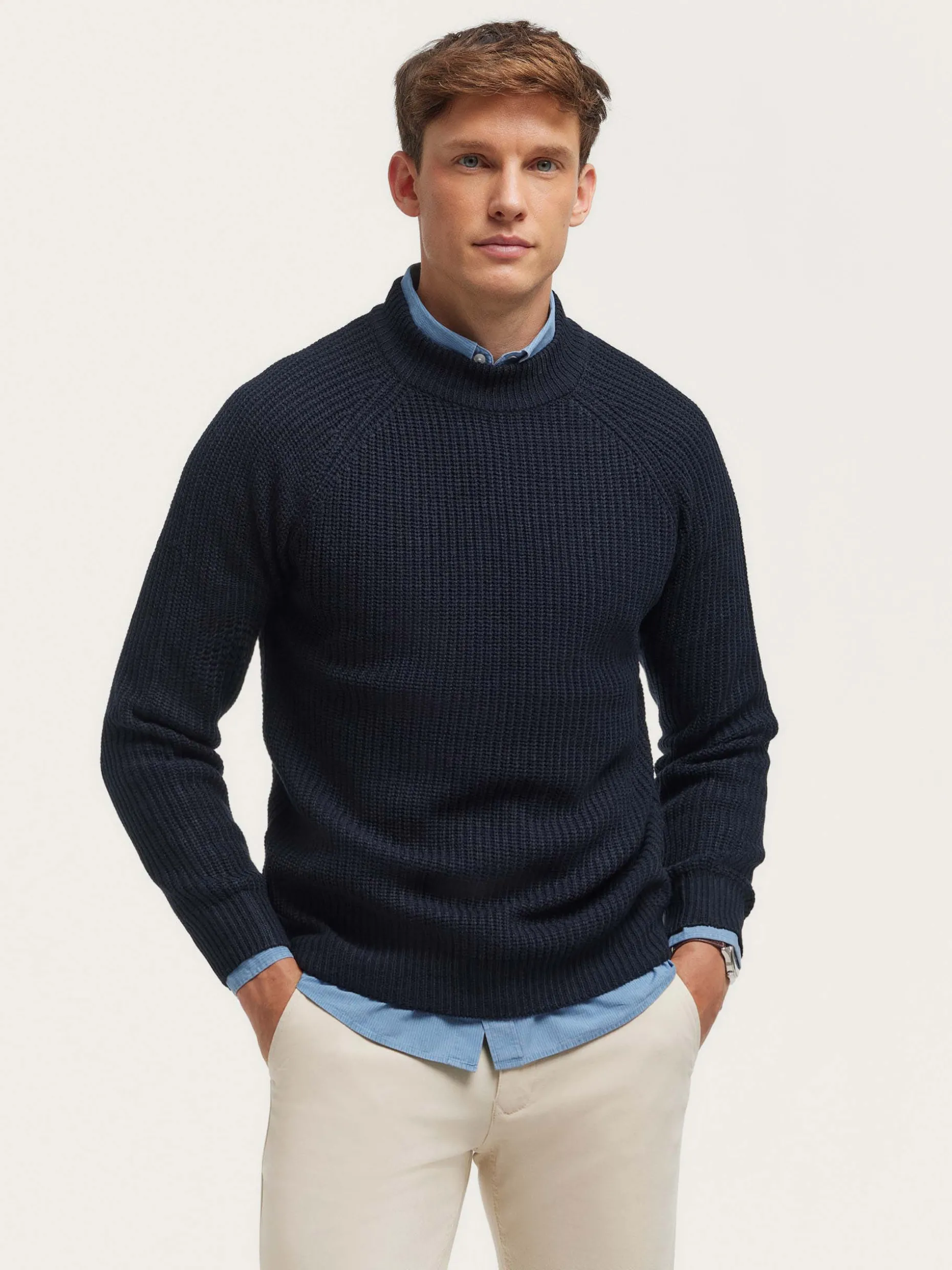 JERSEY BRUCKS AZUL MARINO