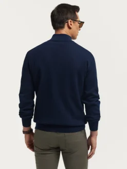 JERSEY CREMALLERA AZUL MARINO