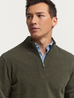 JERSEY CREMALLERA VERDE