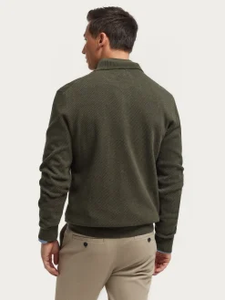 JERSEY CREMALLERA VERDE