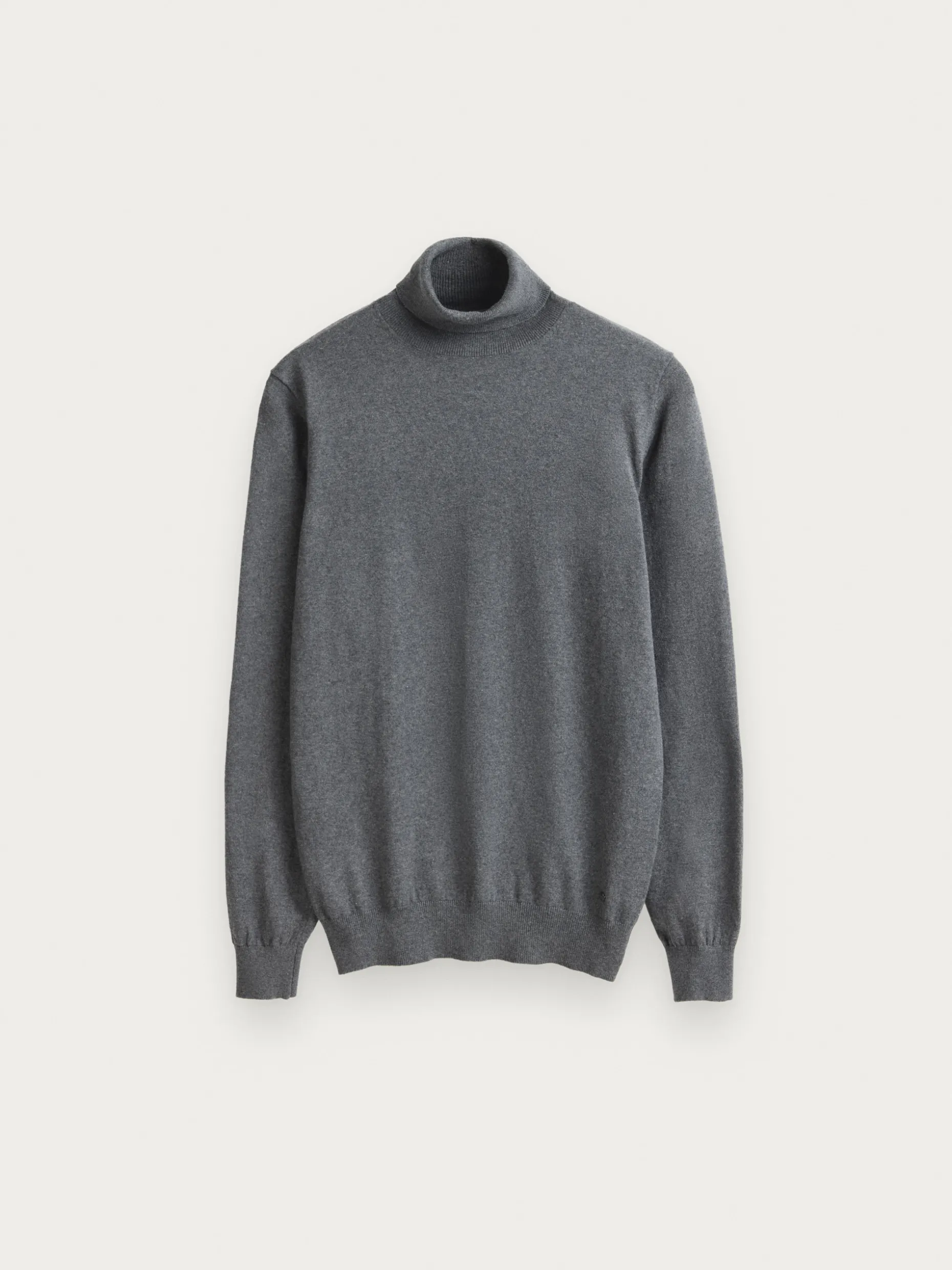 JERSEY ROLL COLLAR GRIS