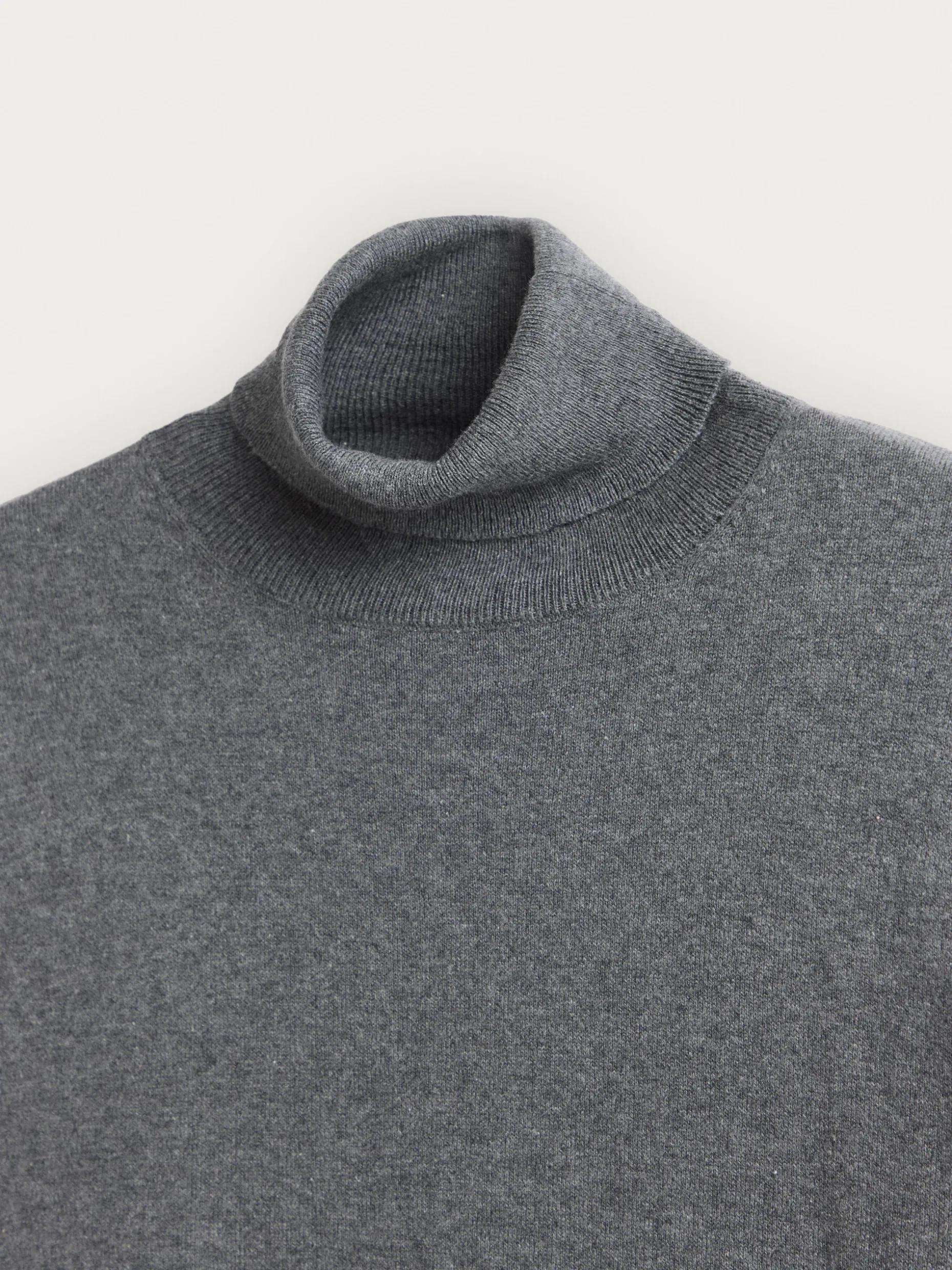 JERSEY ROLL COLLAR GRIS