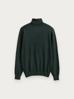 JERSEY ROLL COLLAR VERDE