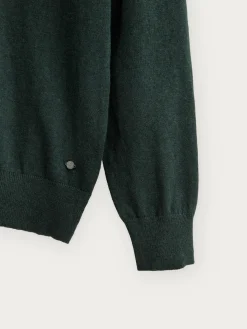 JERSEY ROLL COLLAR VERDE