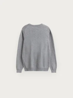 JERSEY ROUND NECK KIDS GRIS