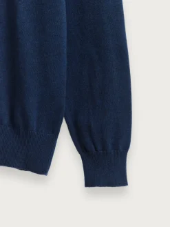 JERSEY V-NECK TRENDY AZUL MARINO