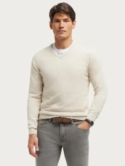 JERSEY V-NECK TRENDY CRUDO