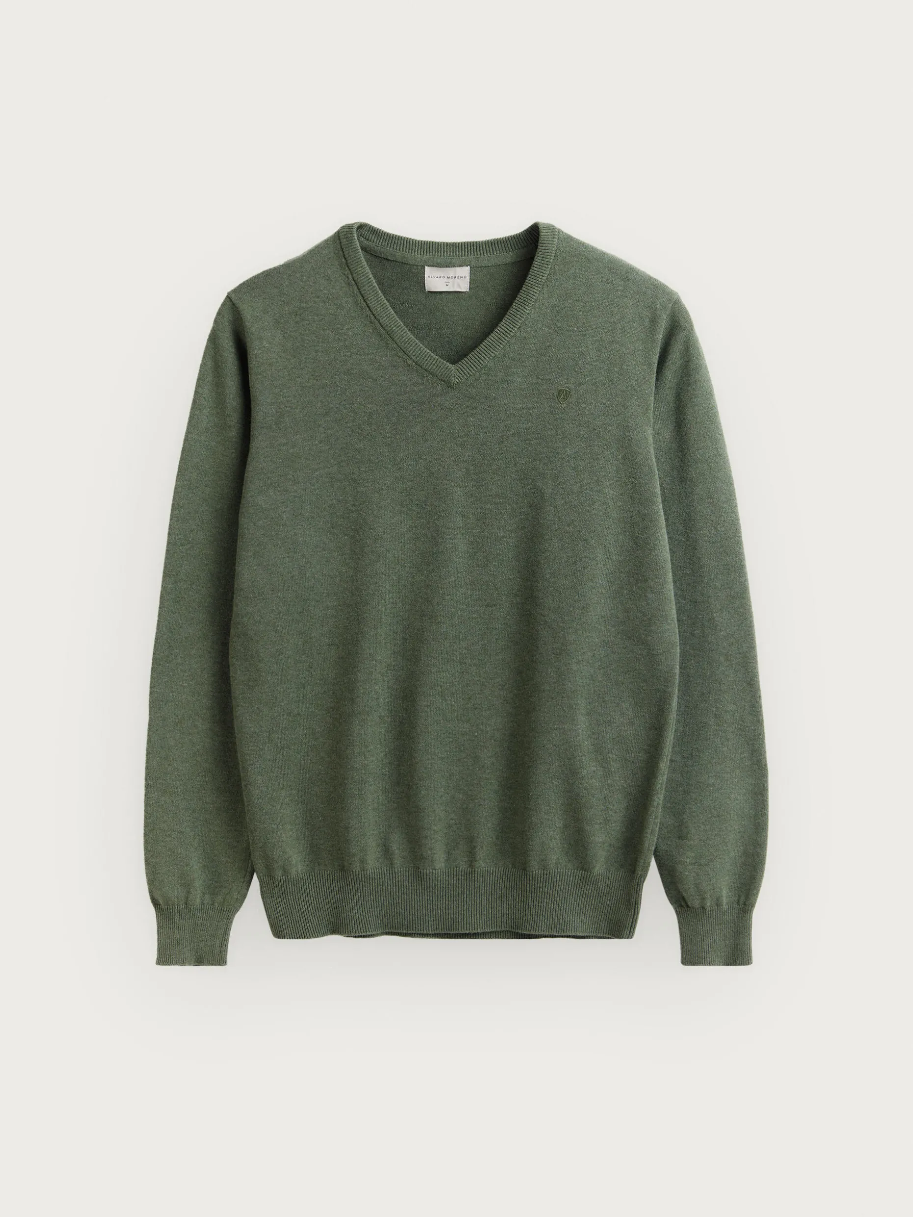 JERSEY V-NECK TRENDY VERDE