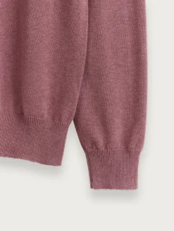 JERSEY V-NECK TRENDY VIOLETA