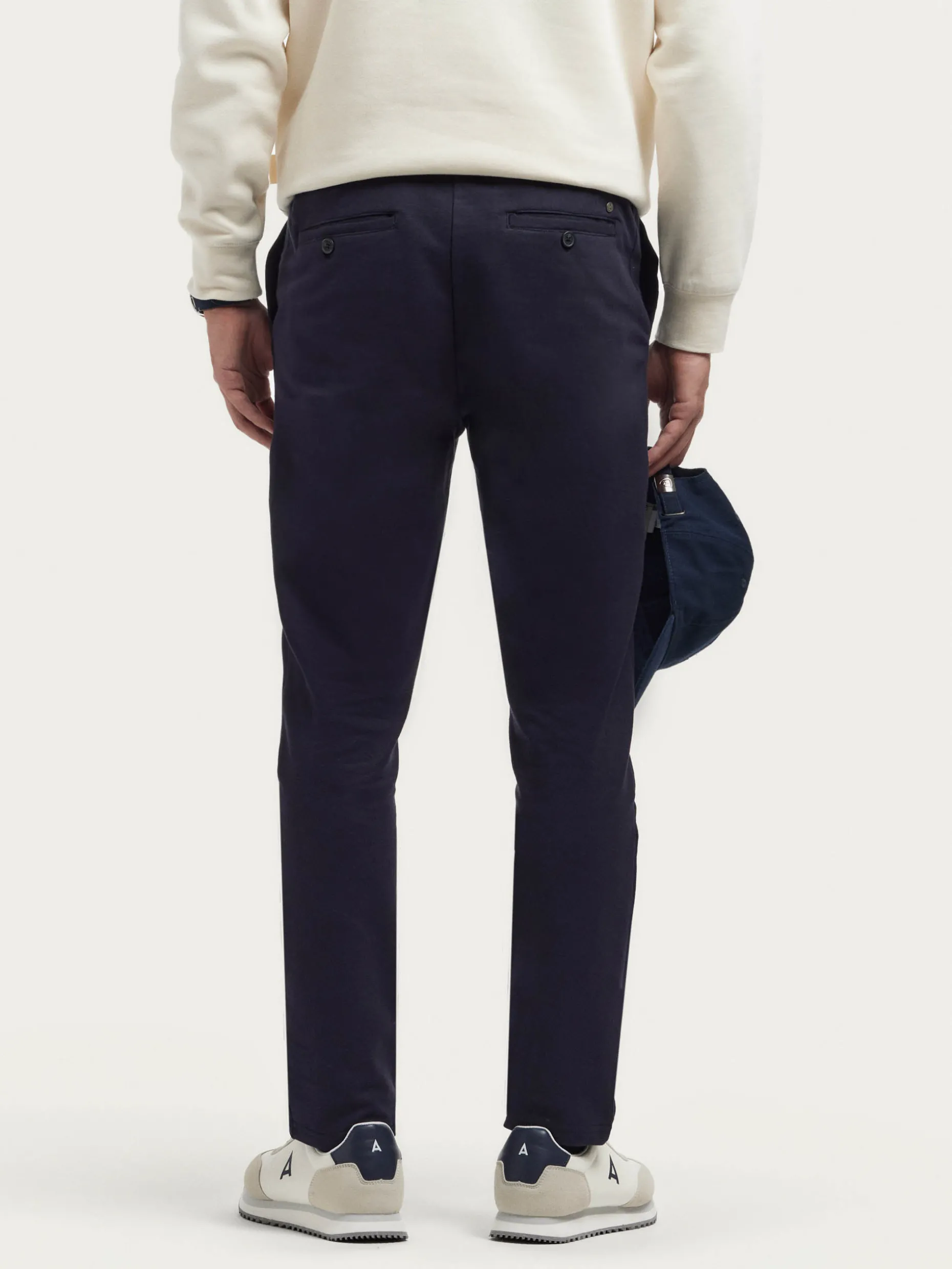 JOGGER CHINO PUNTO AZUL MARINO