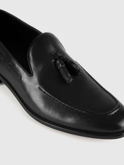 MOCASIN BORLAS NEGRO