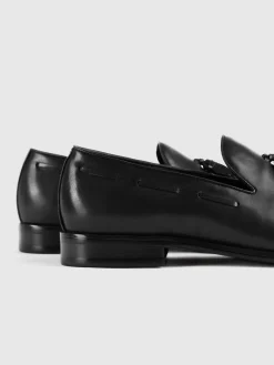 MOCASIN BORLAS NEGRO