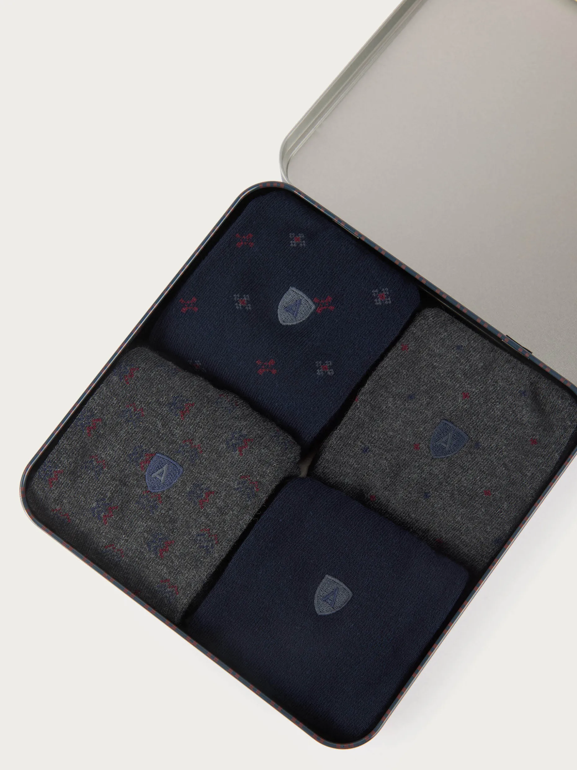 PACK CALCETINES AZUL MARINO