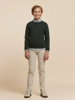 PANTALON 5 POCKETS KIDS CRUDO