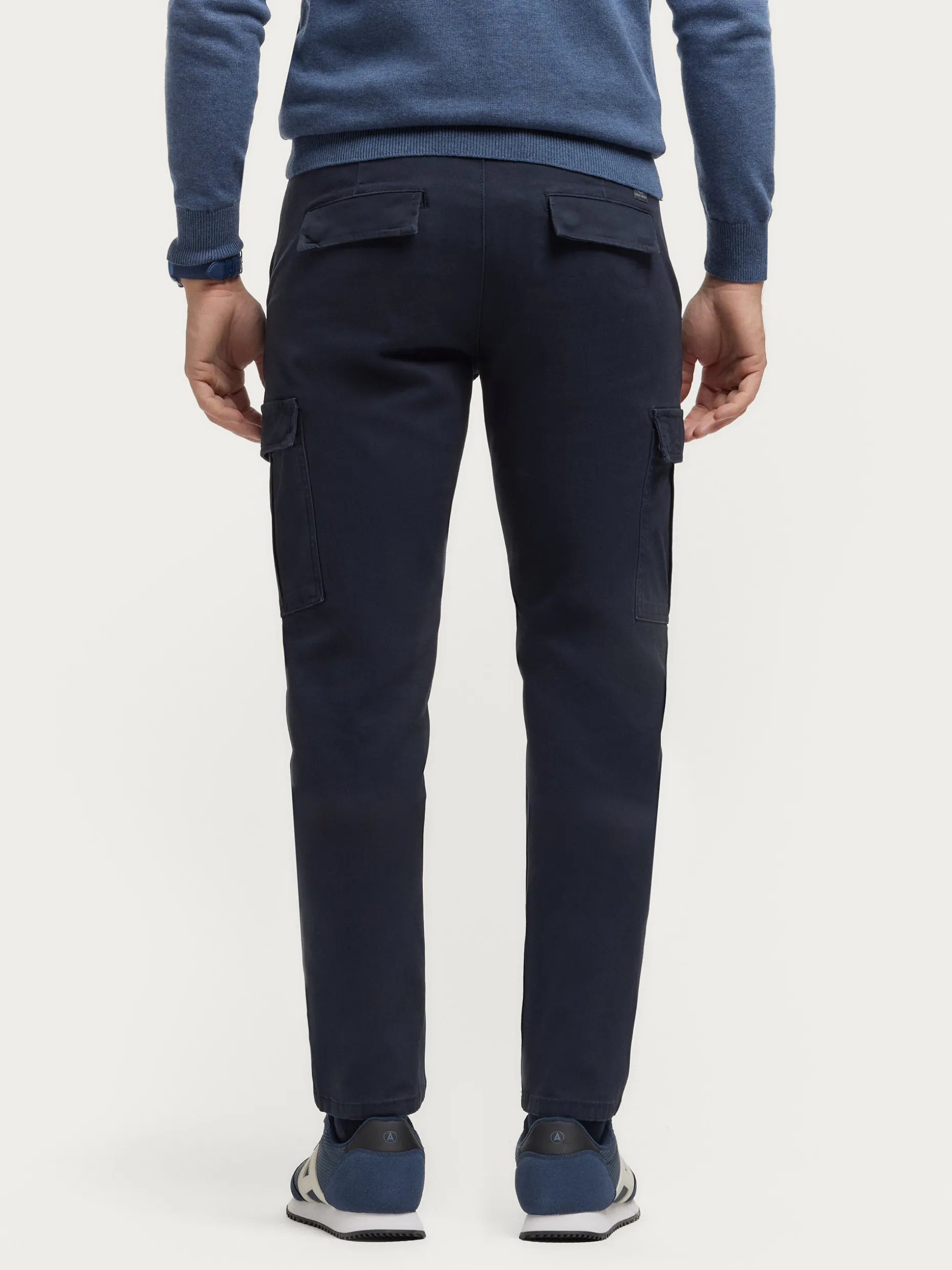 PANTALON CARGO ELVIS AZUL MARINO
