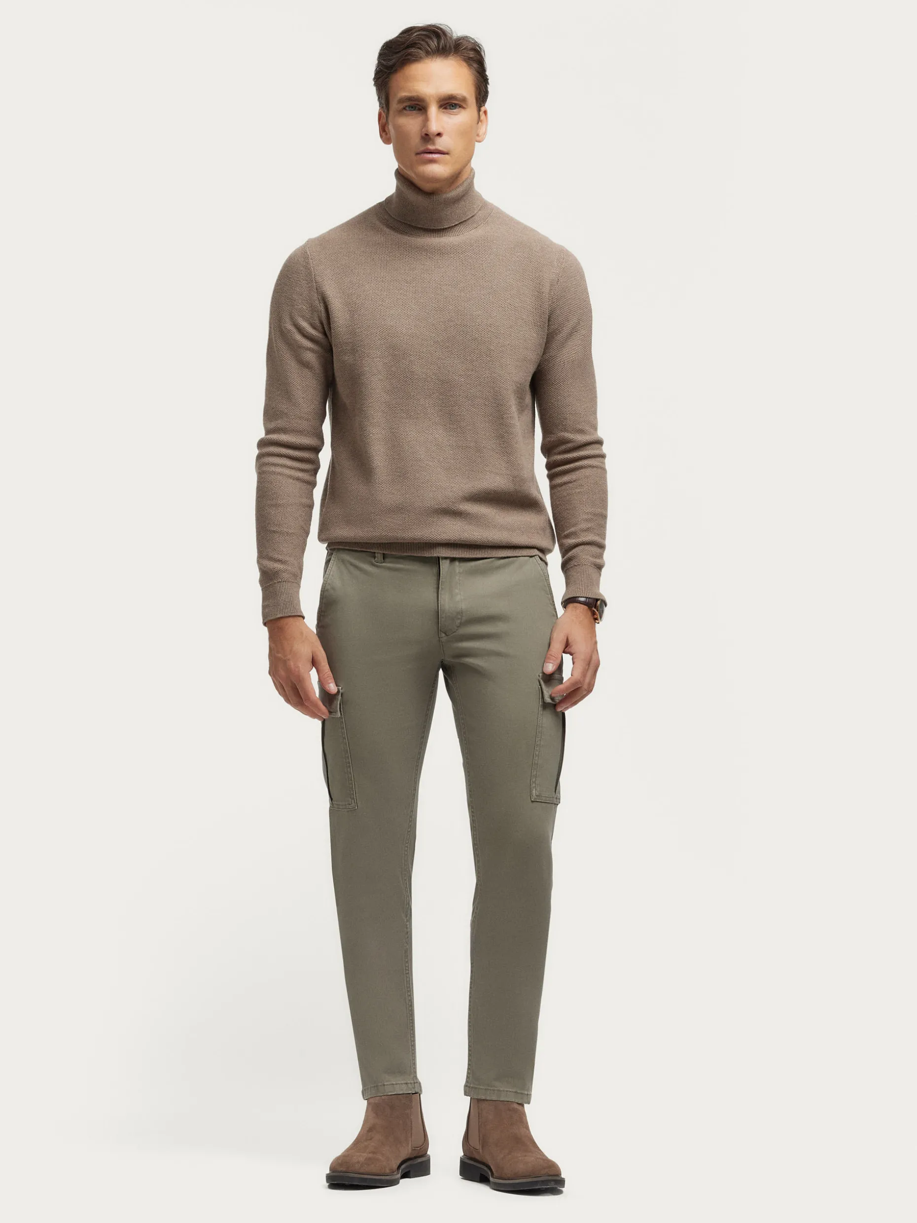 PANTALON CARGO ELVIS VERDE