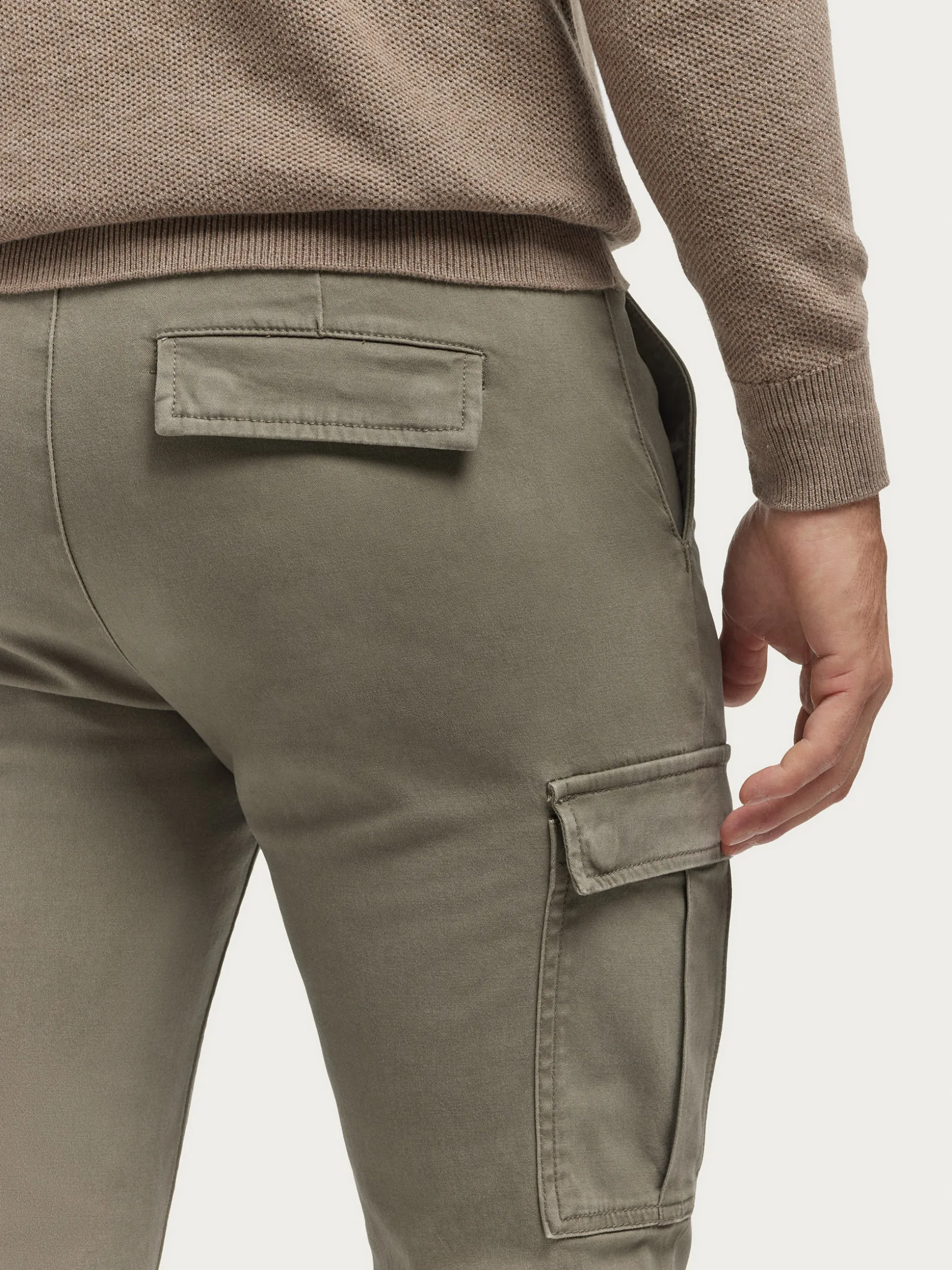 PANTALON CARGO ELVIS VERDE
