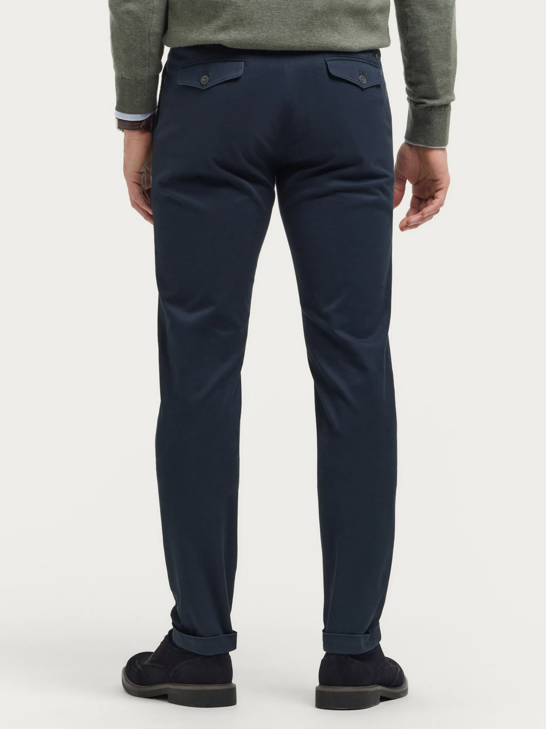 PANTALON CARROT AZUL MARINO