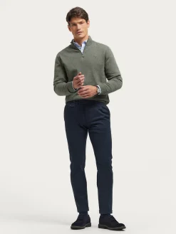 PANTALON CARROT AZUL MARINO