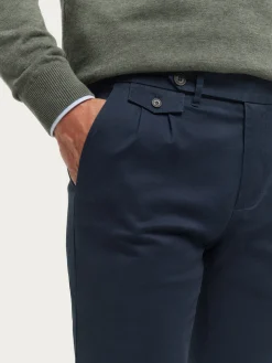 PANTALON CARROT AZUL MARINO