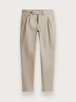PANTALON CARROT BEIGE