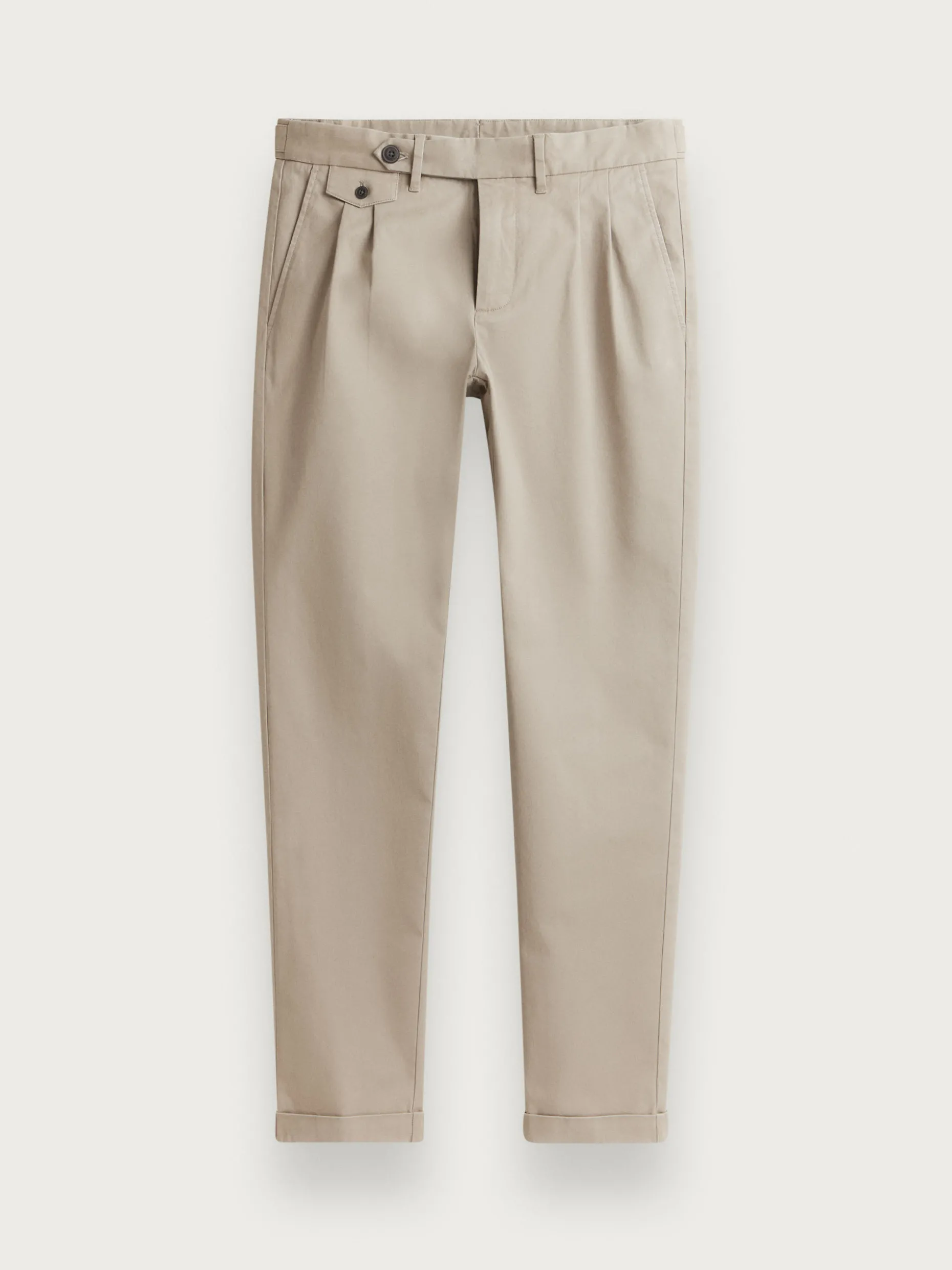 PANTALON CARROT BEIGE