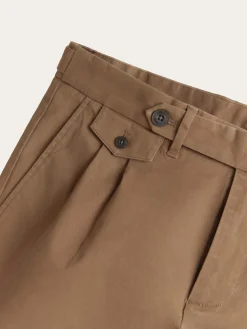 PANTALON CARROT CAMEL
