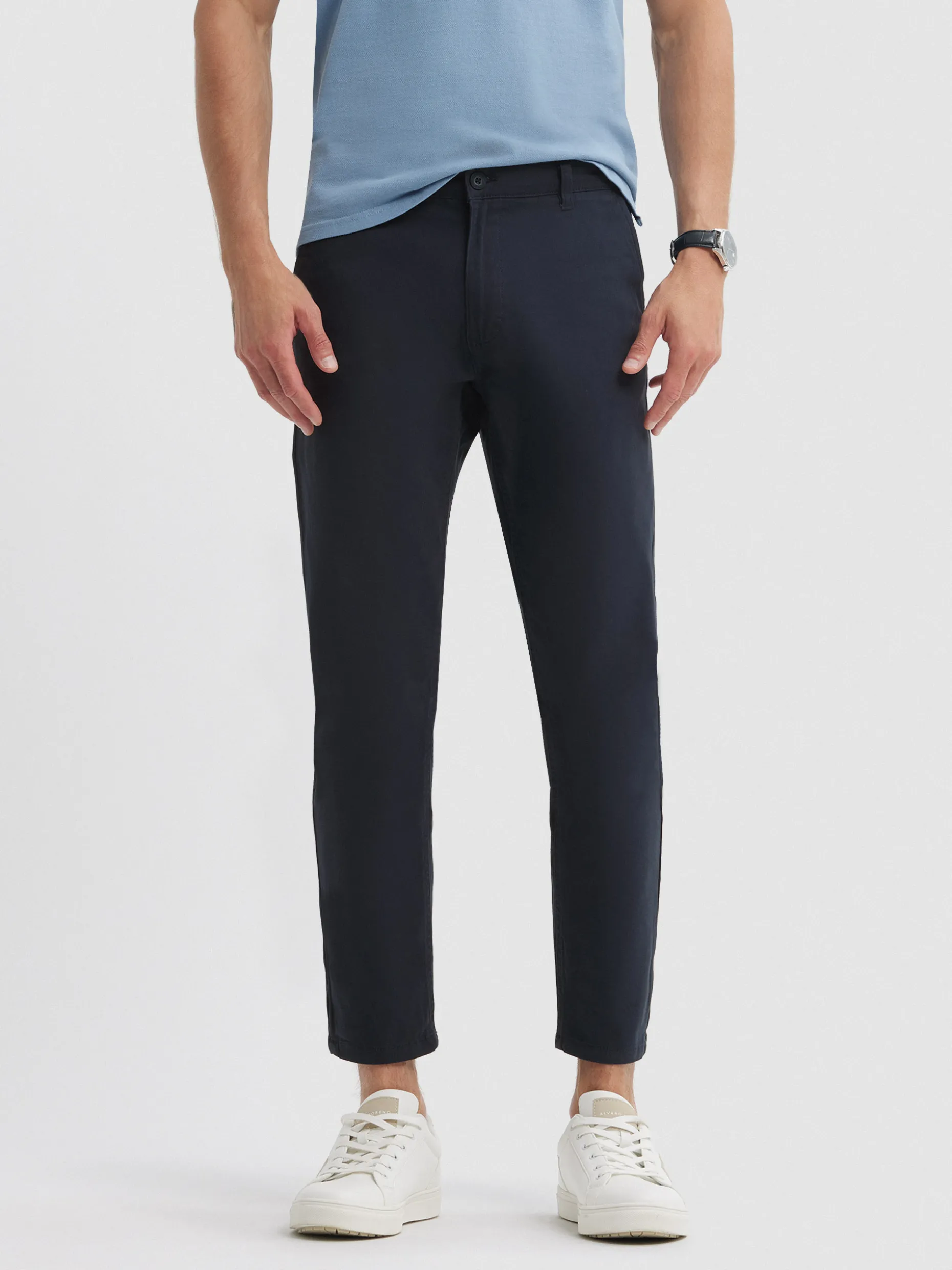 PANTALON CHINO COMFORT AZUL MARINO