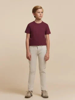 PANTALON CHINO KIDS PIEDRA